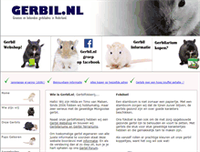 Tablet Screenshot of gerbil.nl
